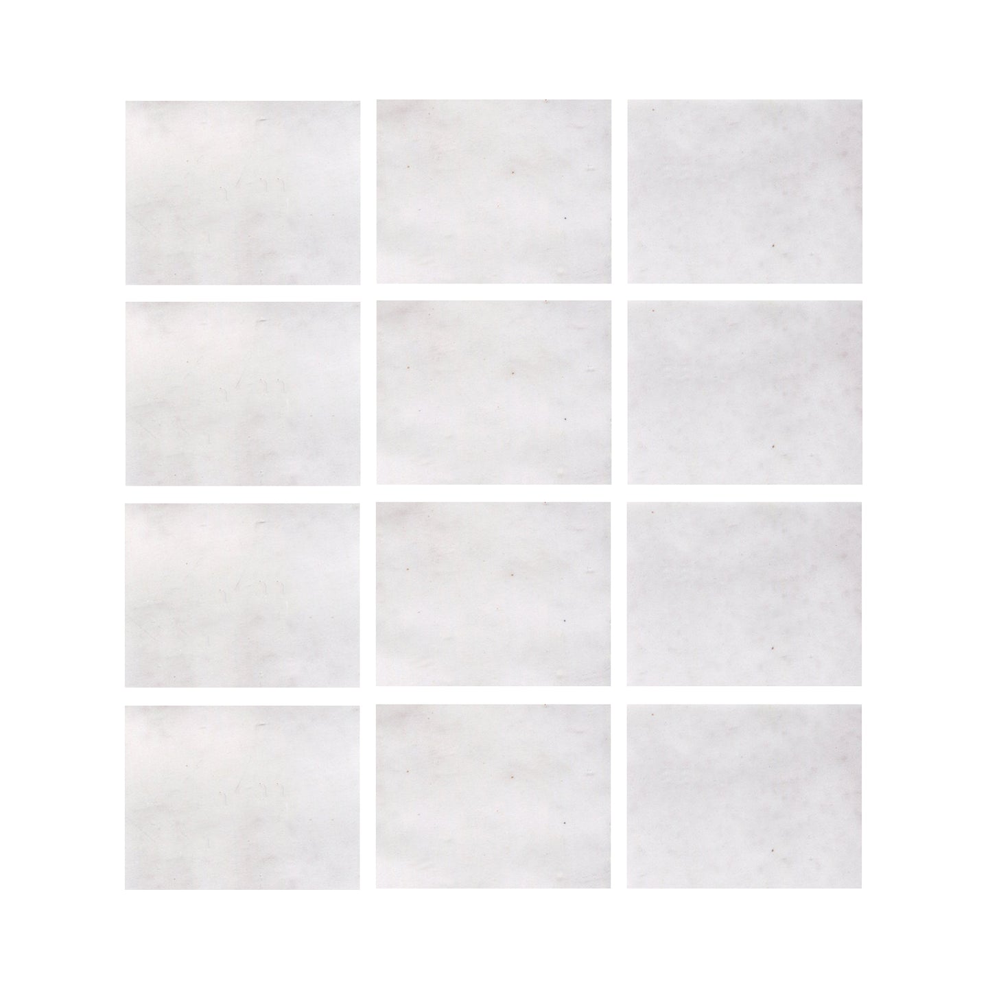 Marshmallow White Glaze in 3x4